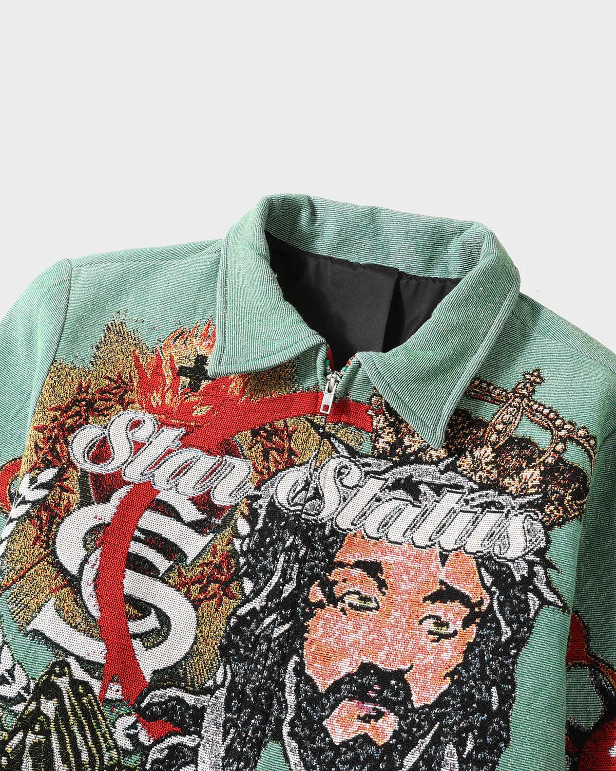 Star Status Jacket in Sea Blue