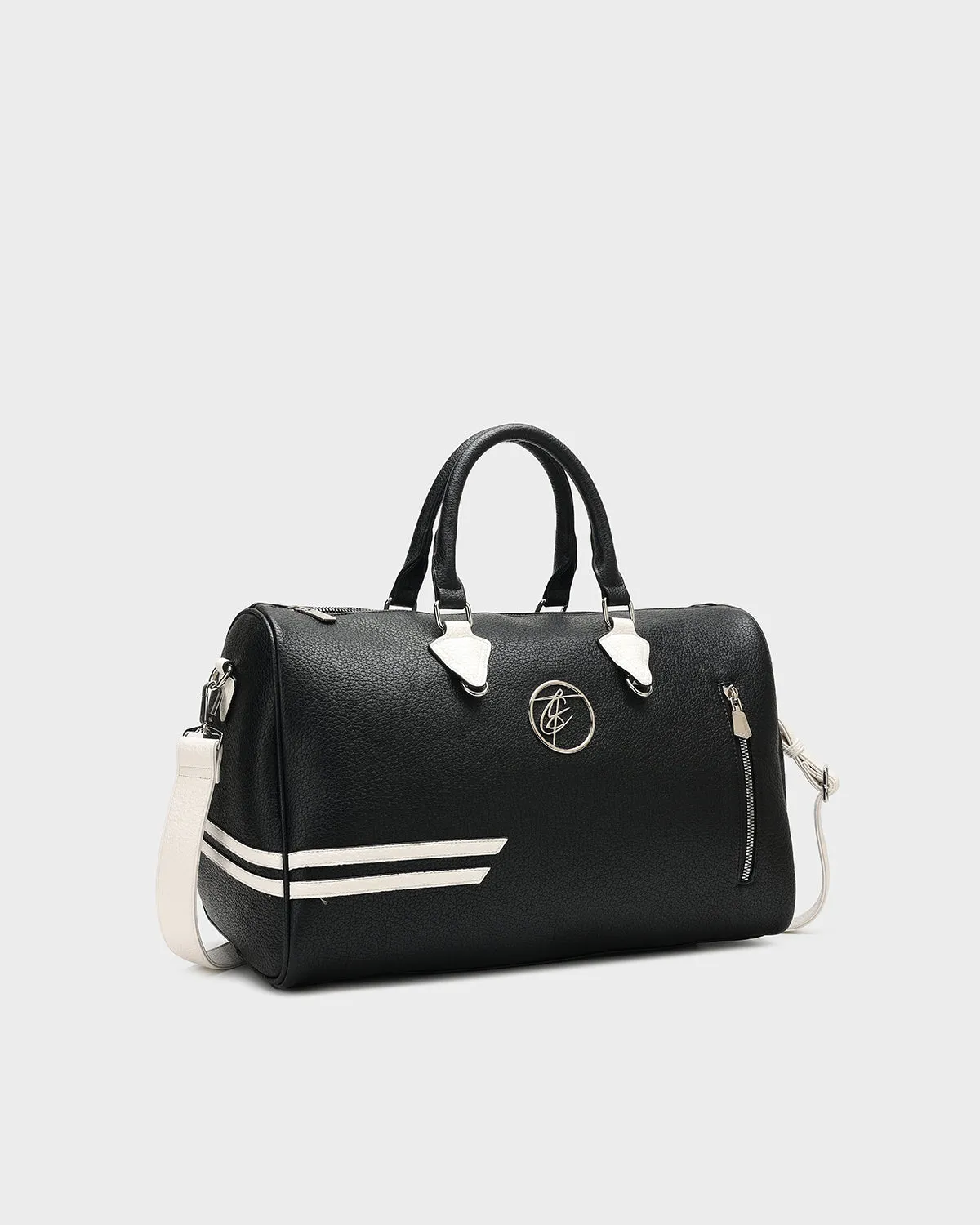 Striped Sensation Travel Set in Black
