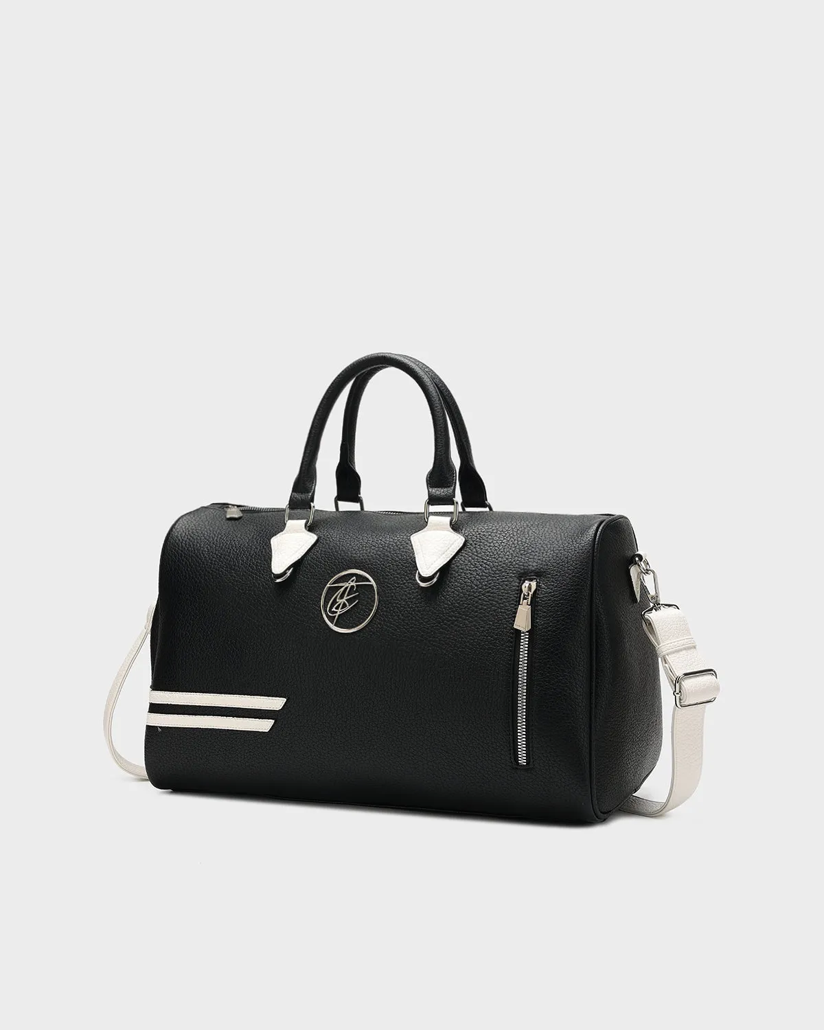 Striped Sensation Travel Set in Black