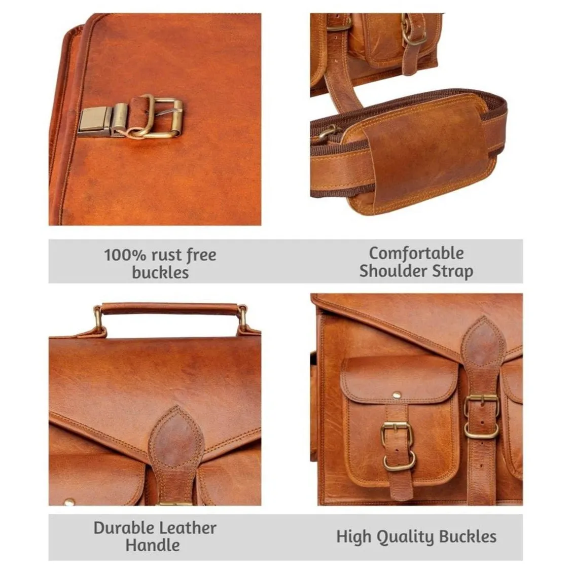 The Professor Laptop Messenger Bag
