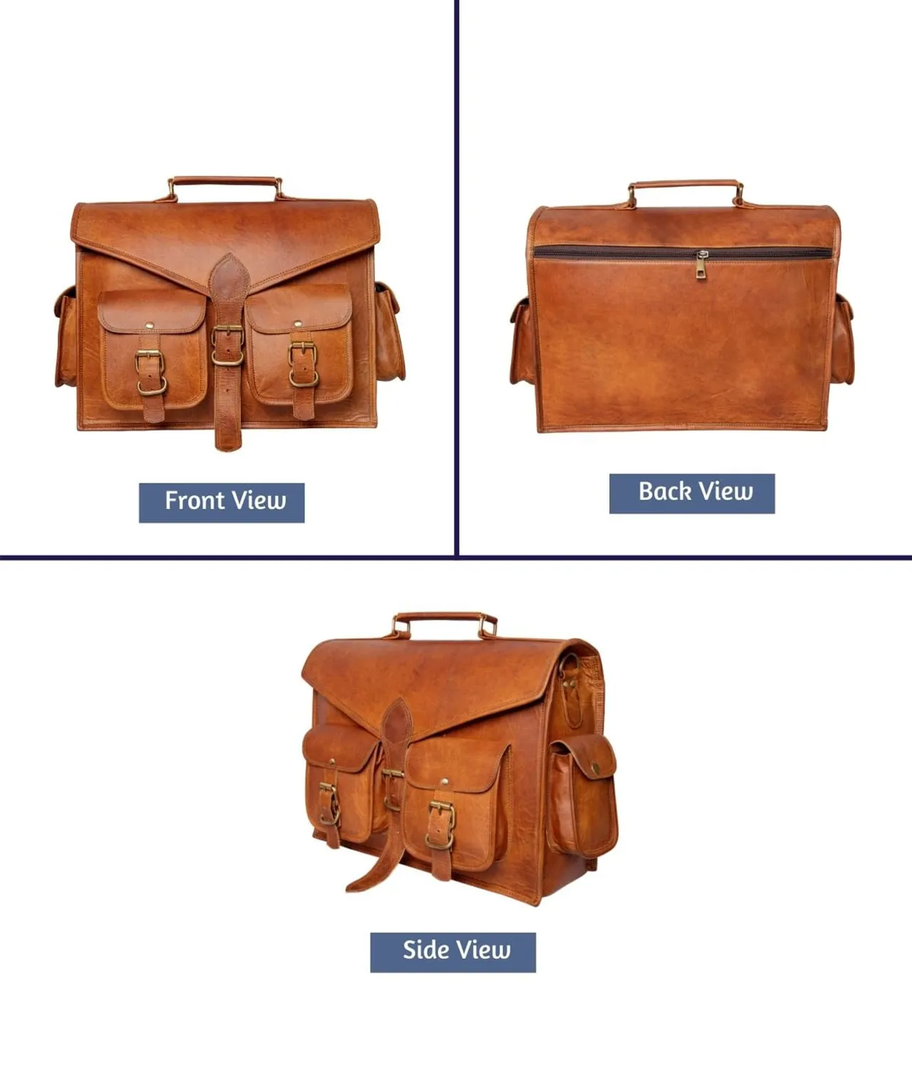 The Professor Laptop Messenger Bag