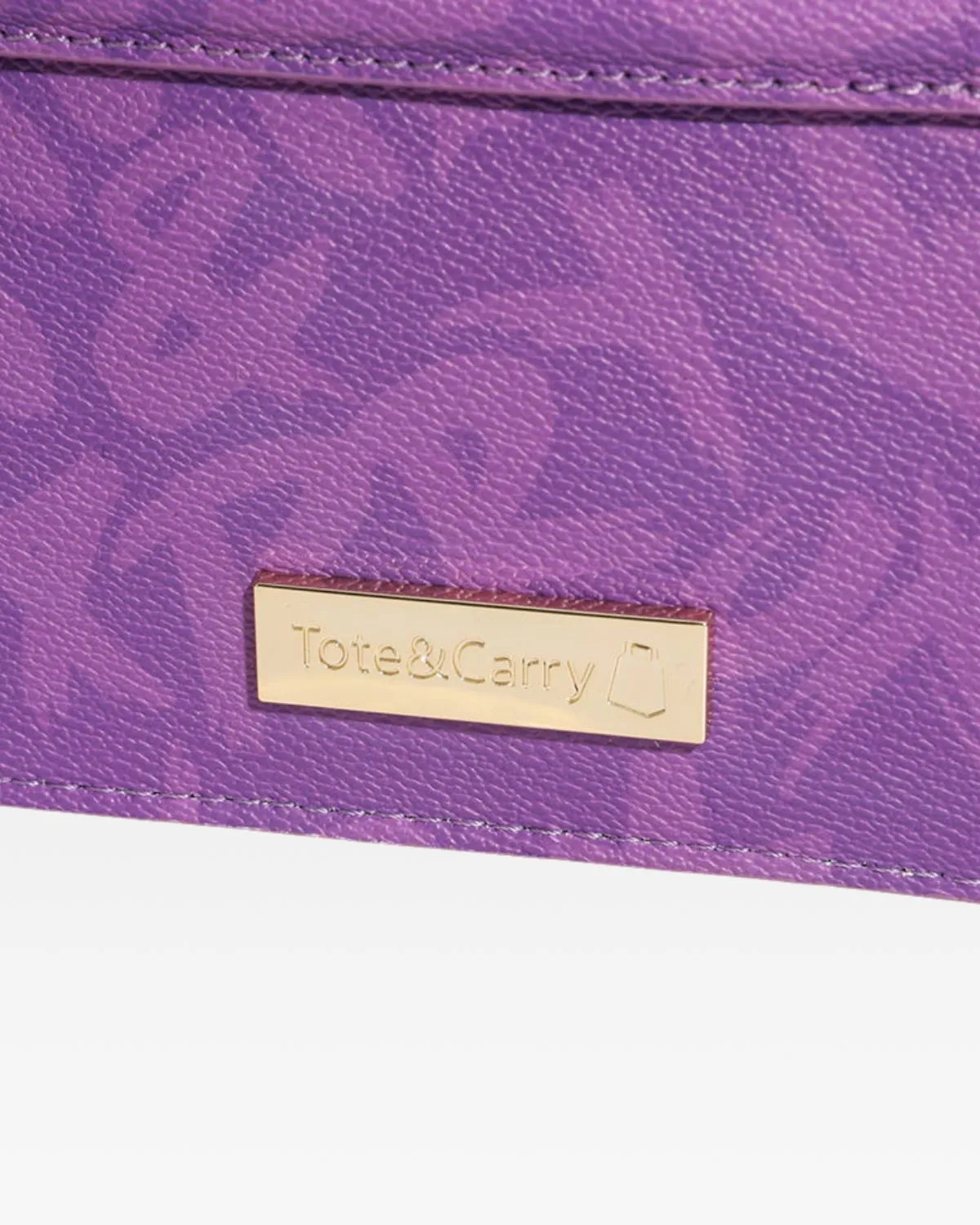 Tote&Carry Clutch Bag in Purple