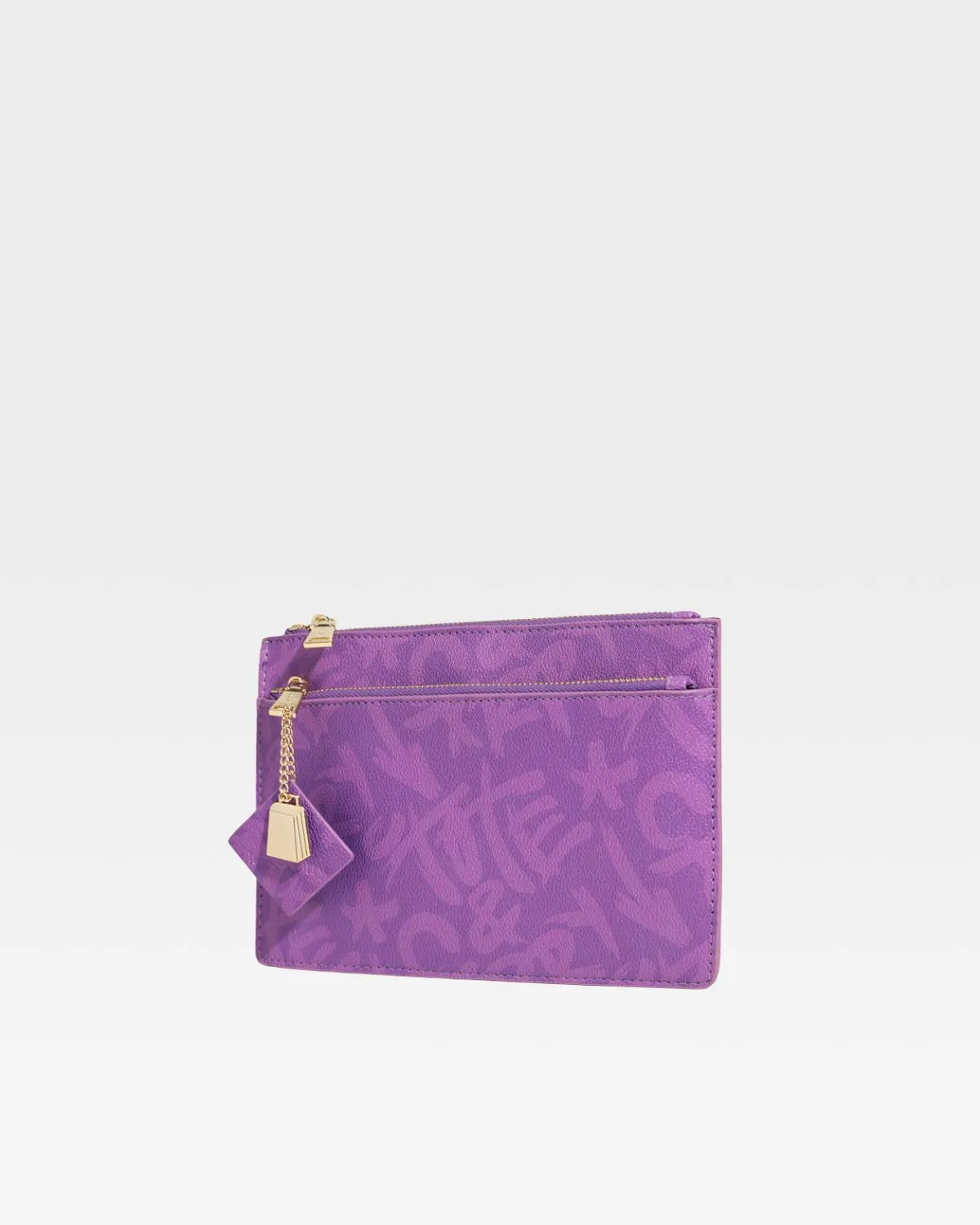 Tote&Carry Clutch Bag in Purple