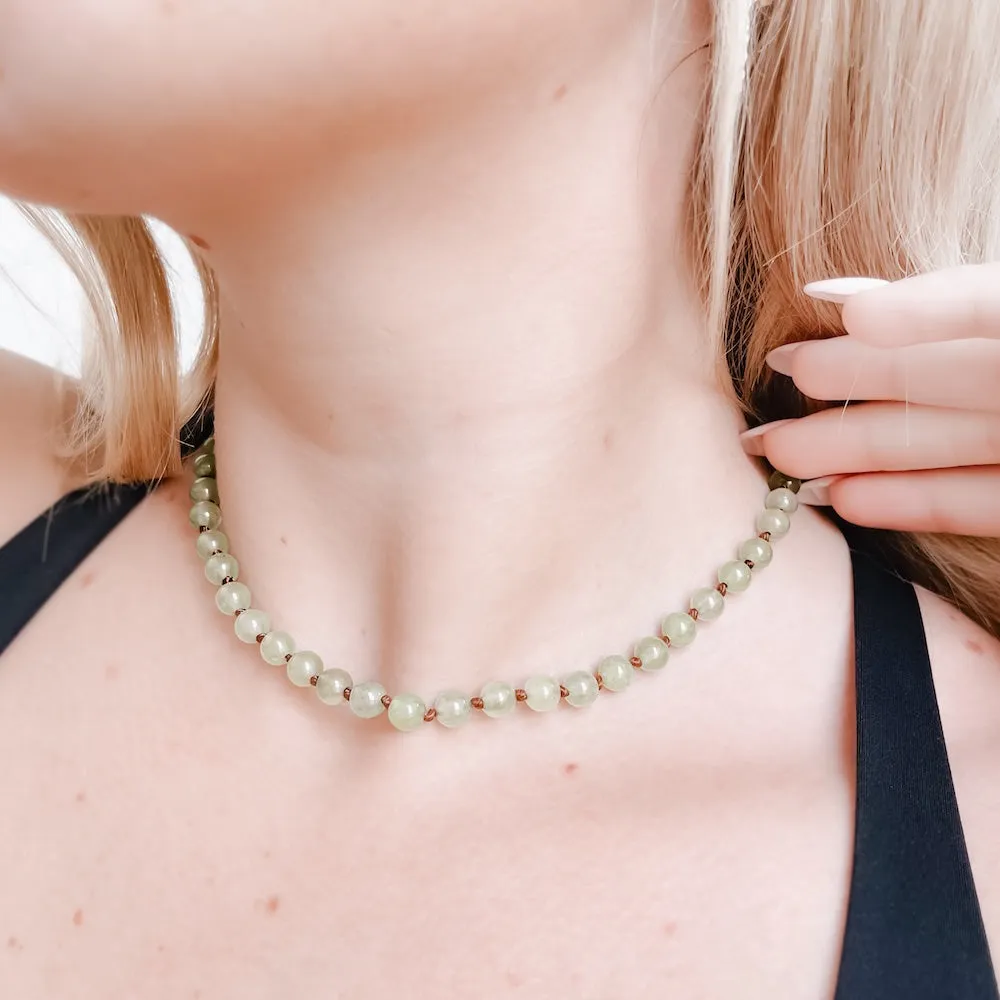 Treasured Beauty Stone Necklace - WATERPROOF