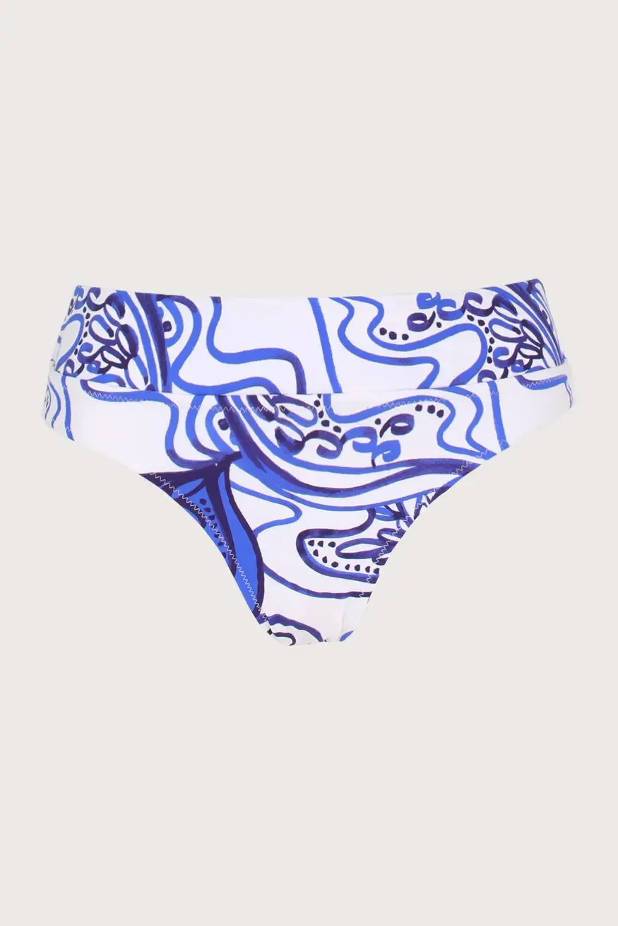 TWILIGHT HIGH-WAISTED BIKINI BOTTOM