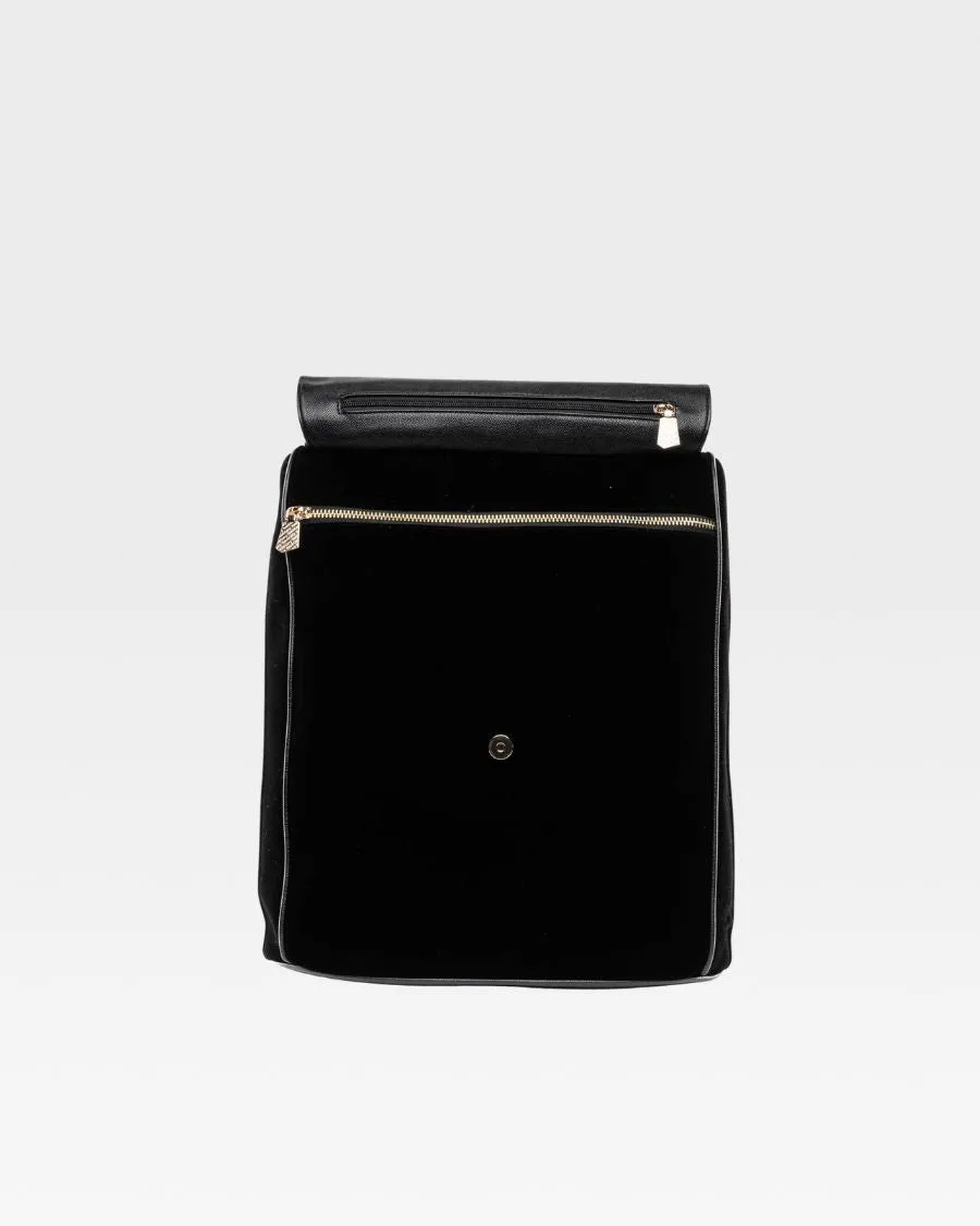 Velvet Backpack in Black