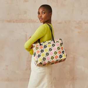 Watson Tote - Puzzle Flower Multi